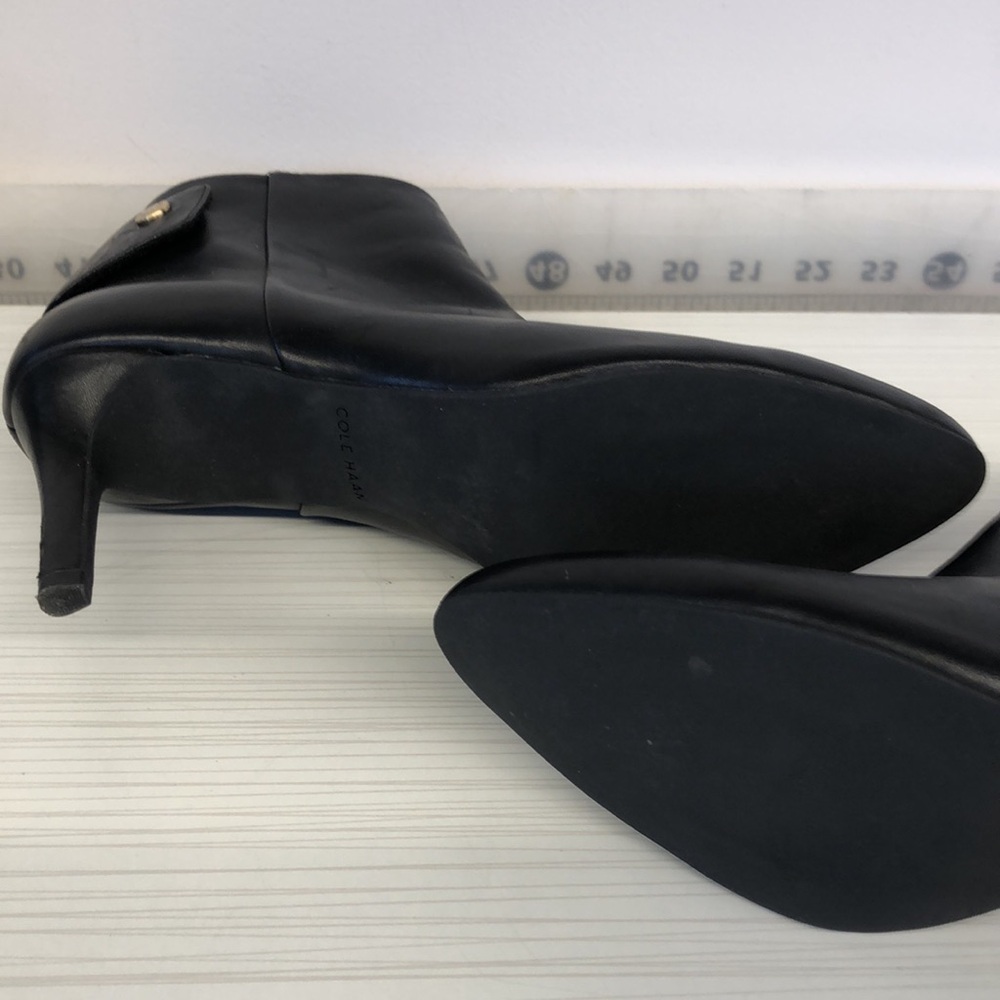 Cole HAAN Excellent pre-owned ankle boots black (CHA2121) MW size 9.5 - Picture 8 of 12